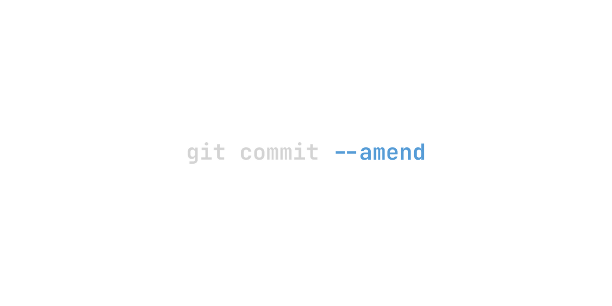 git commit --amend design