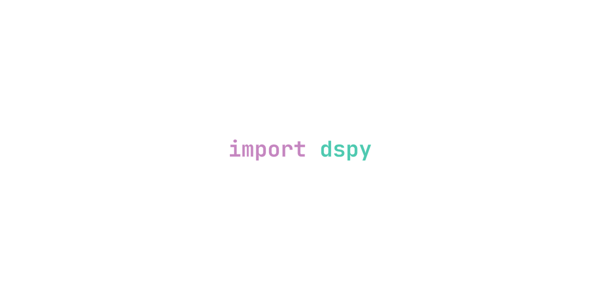 import dspy design