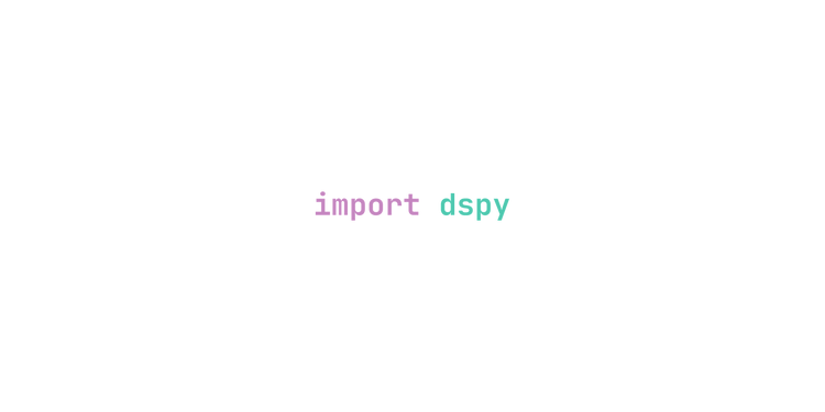 import dspy design