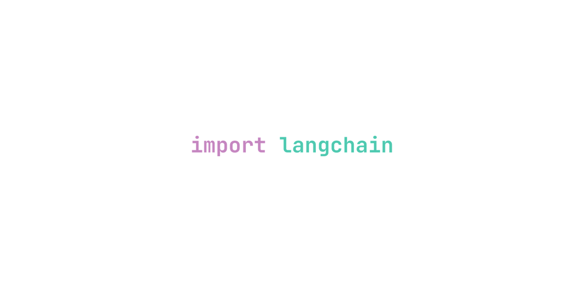 import langchain design