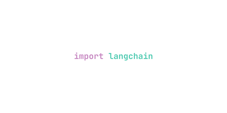 import langchain design
