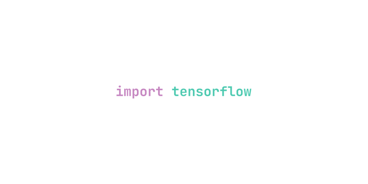 import tensorflow design