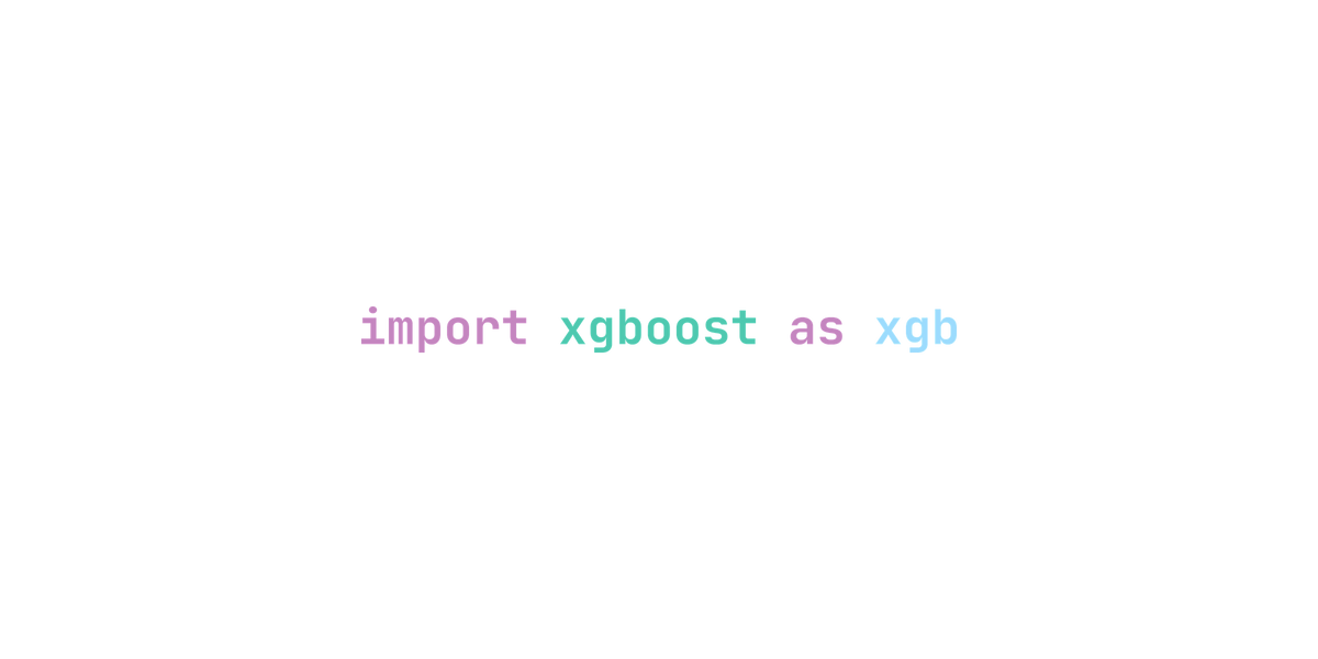 import xgboost as xgb design