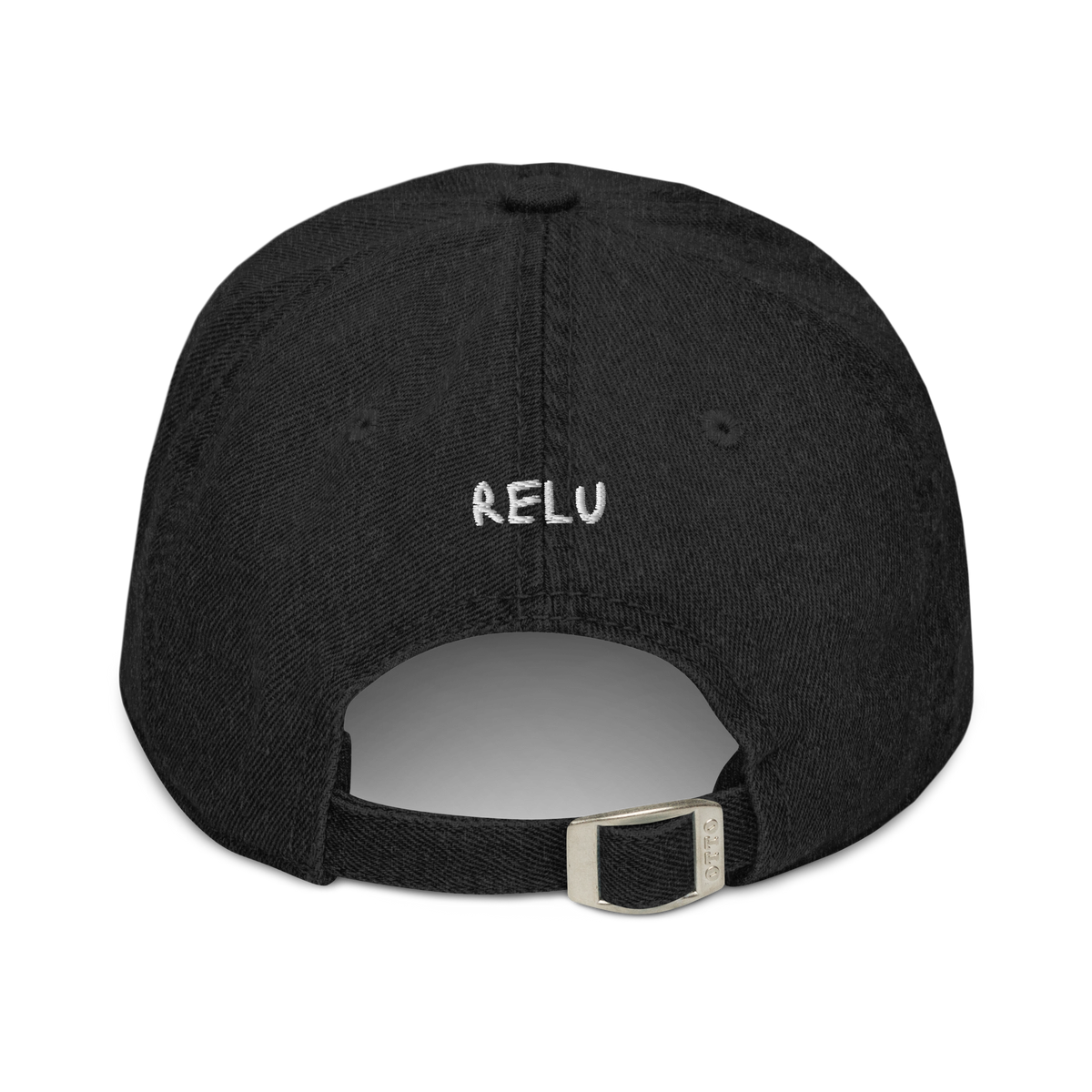 Fully Connected Denim Hat - Dark – back