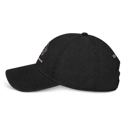 Fully Connected Denim Hat - Dark – left