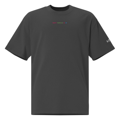 import torch.nn as nn Oversized Tee – Faded Black – front