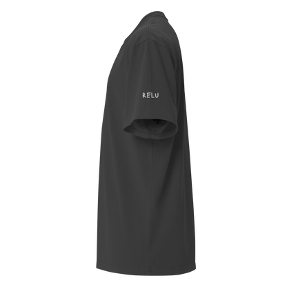 429 Too Many Requests Oversized Tee – Faded Black – left sleeve