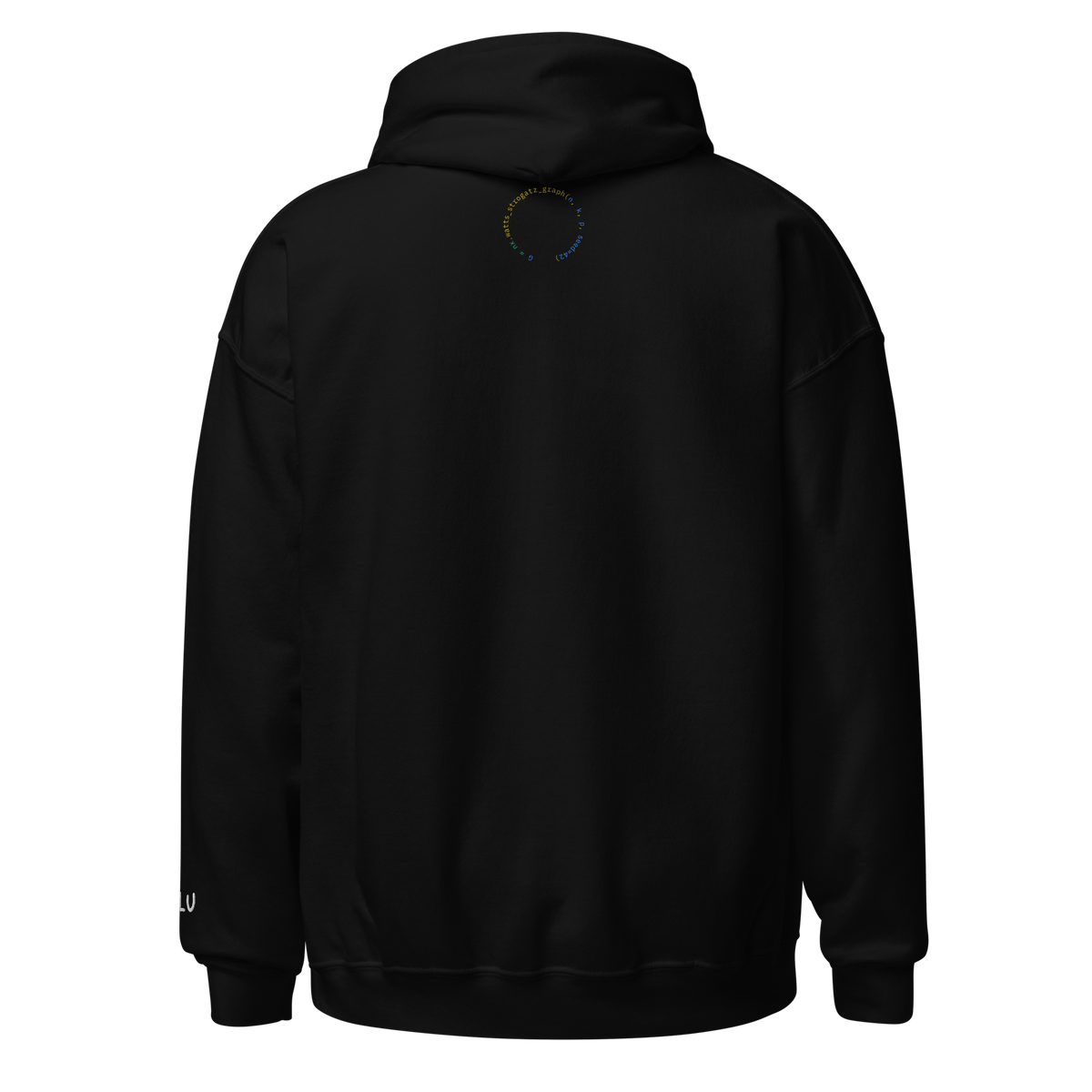 Six Degrees Hoodie - Dark – Black – back
