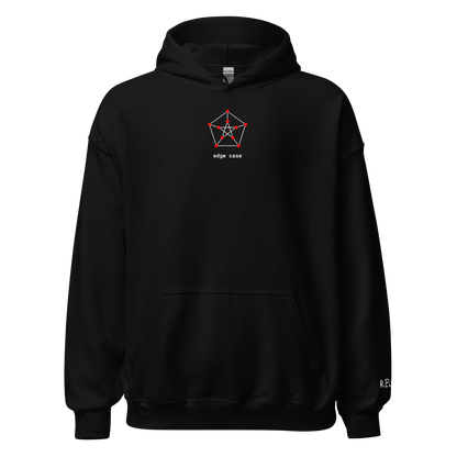 Edge Case Hoodie - Dark – Black – front