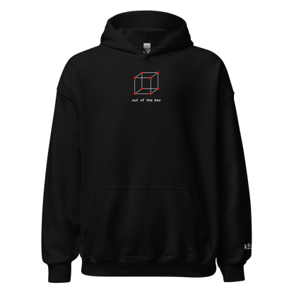 Out Of The Box Hoodie - Dark – Black – front