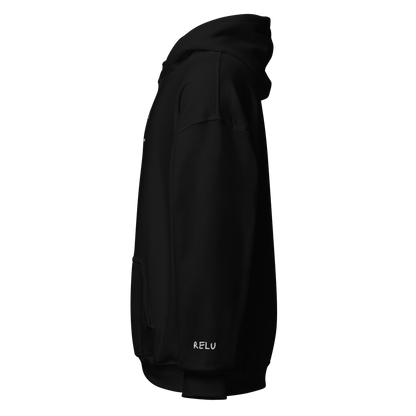 Fully Connected Hoodie - Dark – Black – left