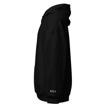 Random By Design Hoodie - Dark – Black – left