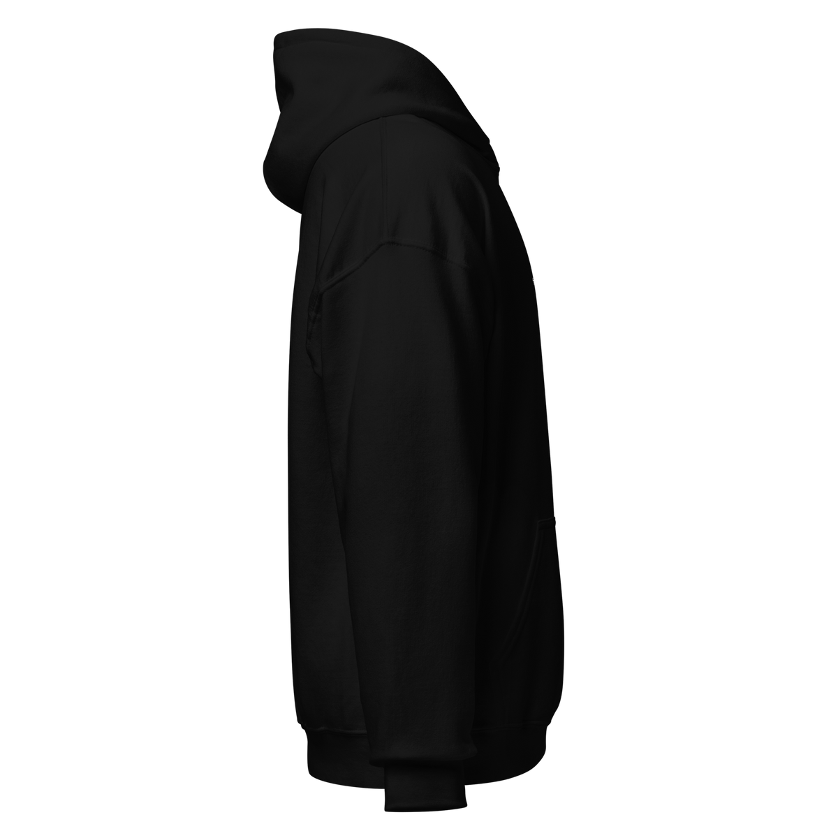 Fully Connected Hoodie - Dark – Black – right