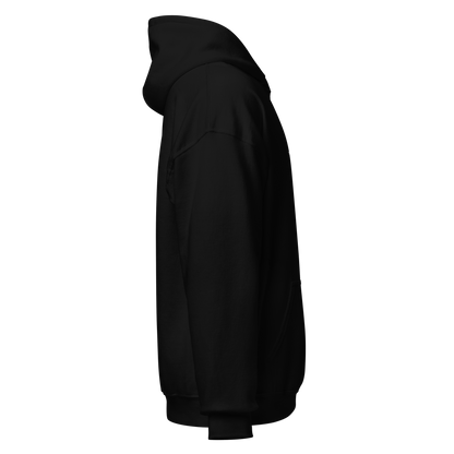 Random By Design Hoodie - Dark – Black – right