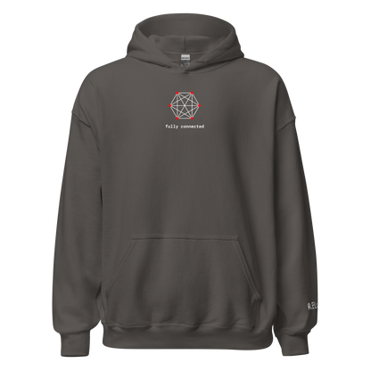 Fully Connected Hoodie - Dark – Charcoal – front