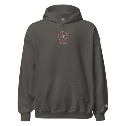 Edge Case Hoodie - Dark – Charcoal – front