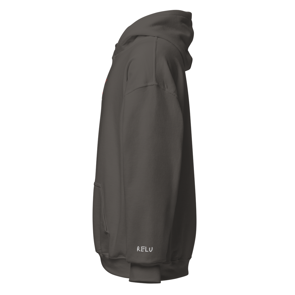 Edge Case Hoodie - Dark – Charcoal – left