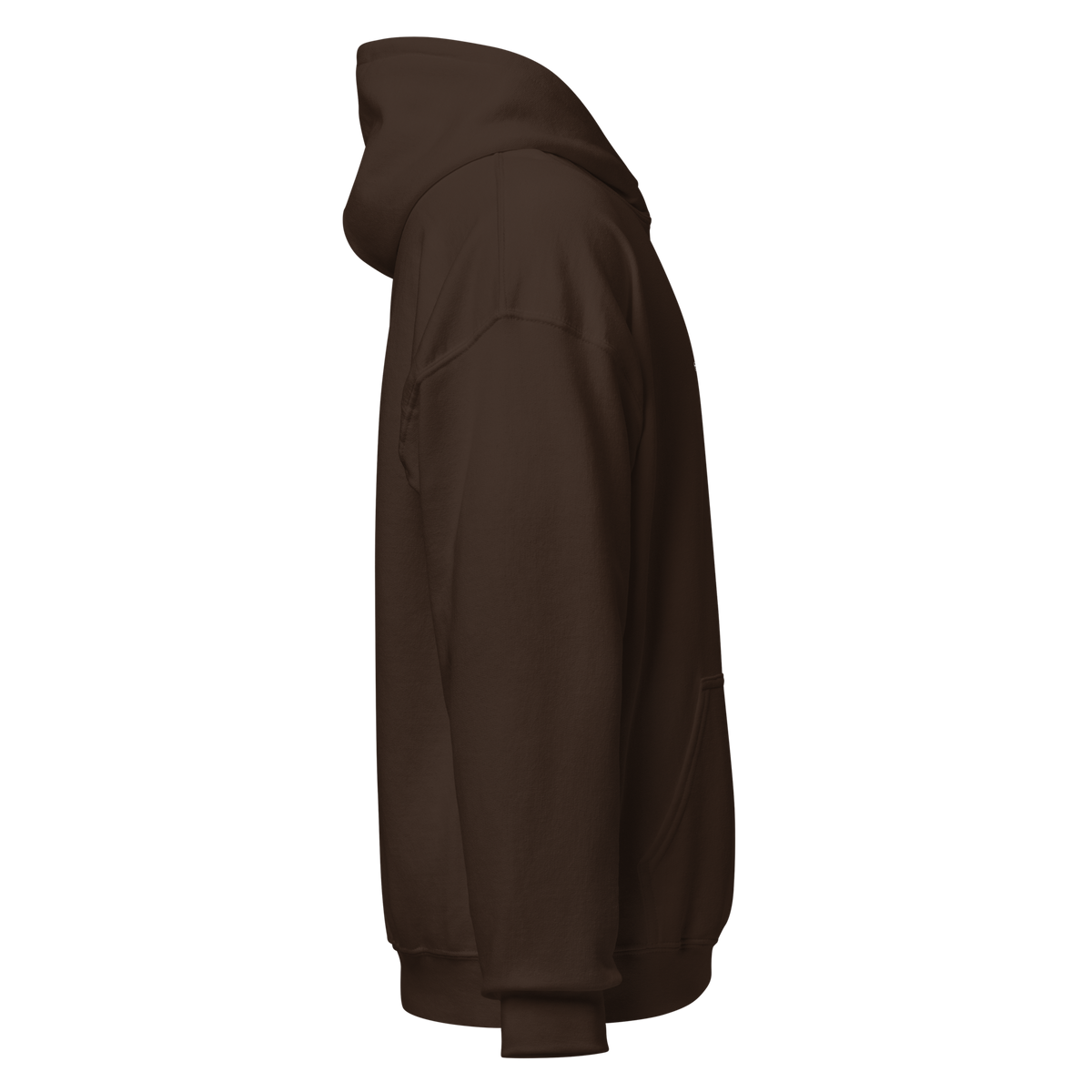 Fully Connected Hoodie - Dark – Dark Chocolate – right