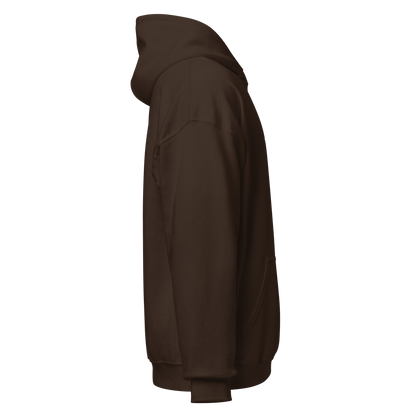 Fully Connected Hoodie - Dark – Dark Chocolate – right
