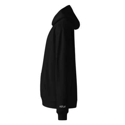 Out Of The Box Oversized Hoodie – Black – left