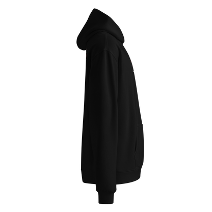 Local Minimum Oversized Hoodie – Black – right