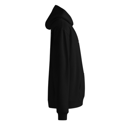 Random By Design Oversized Hoodie – Black – right
