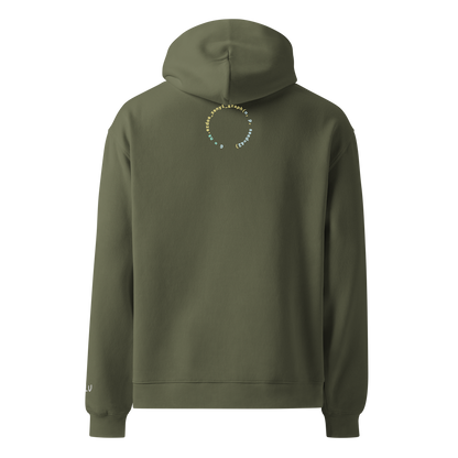Random By Design Oversized Hoodie – Cypress – back