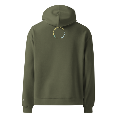 Scaling Free Oversized Hoodie – Cypress – back
