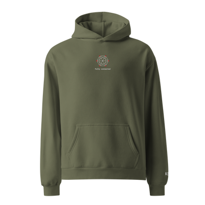 Fully Connected Oversized Hoodie – Cypress – front