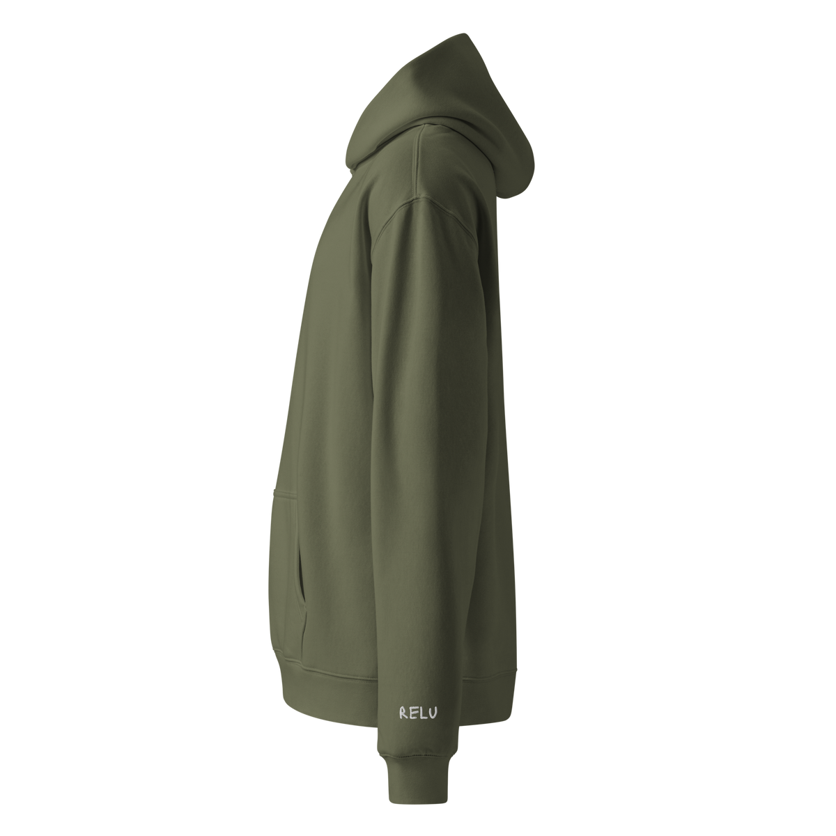 Local Minimum Oversized Hoodie – Cypress – left
