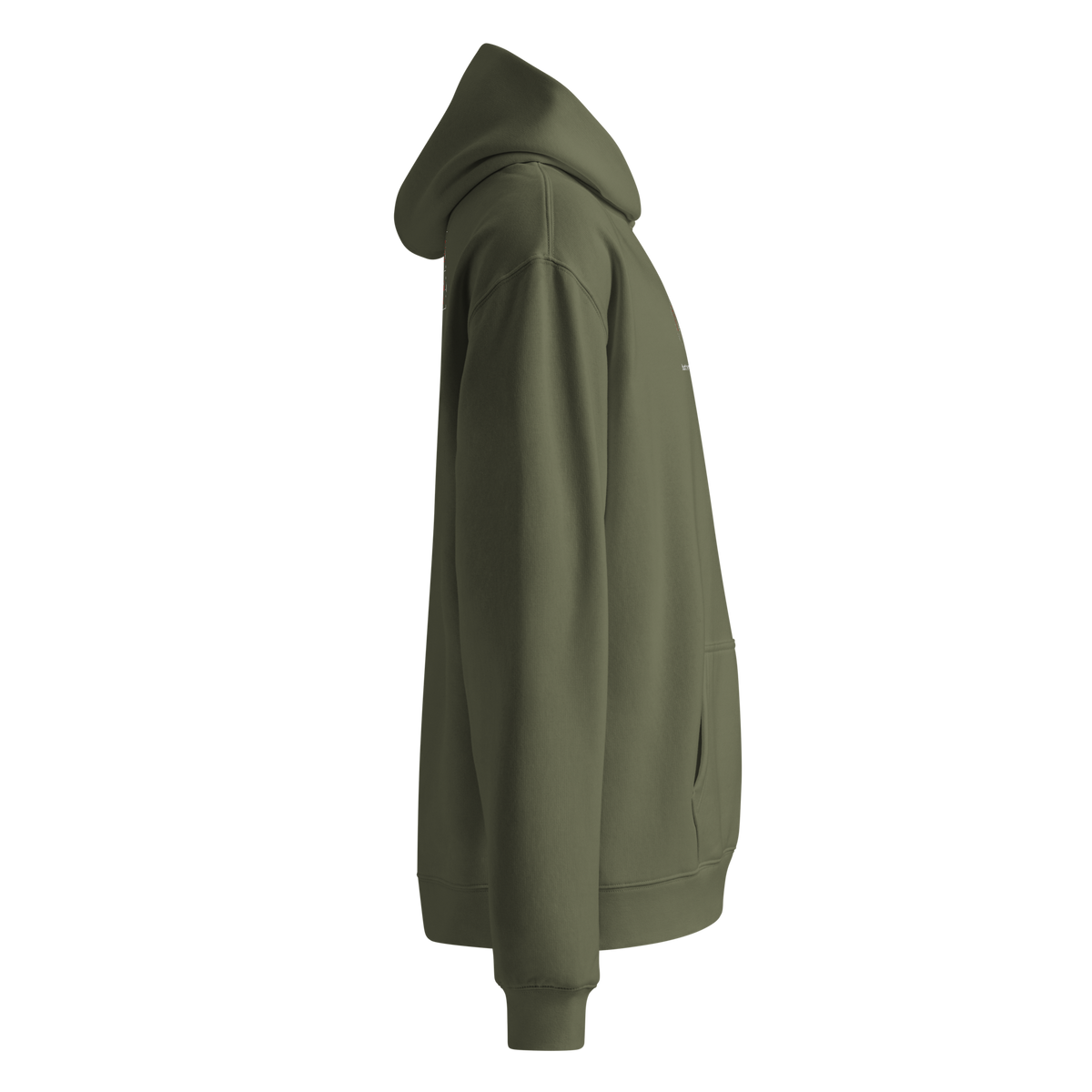 Butterfly Effect Oversized Hoodie – Cypress – right